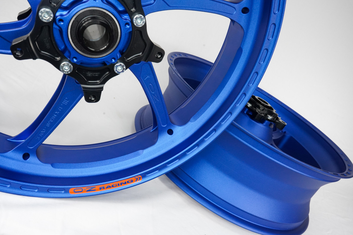 OZ Motorbike GASS RS-A Forged Aluminum Wheel Set - 2017+ YZF-R6